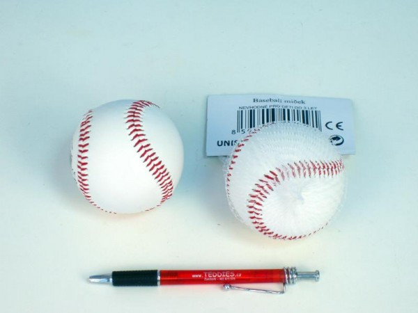 Piłka baseballowa 8cm w torbie