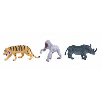 Dzikie zwierzęta 12 gatunków 13 - 20 cm