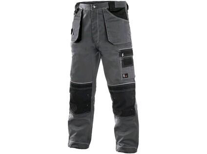 Spodnie CXS ORION TEODOR, przedłużane, męskie, szaro-czarne, rozm. 60-62
