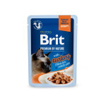Saszetka Brit Premium Cat Delikatne Filety W Sosie Z Indykiem 85g
