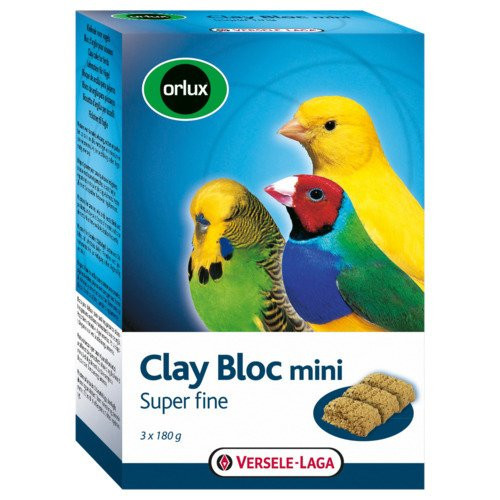 Orlux gliniany blok dla małych ptaków