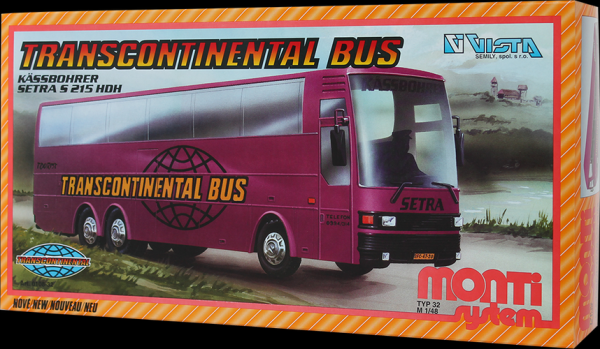Zestaw Monti System MS 32 Transcontinental Bus w pudełku 32x17x7cm