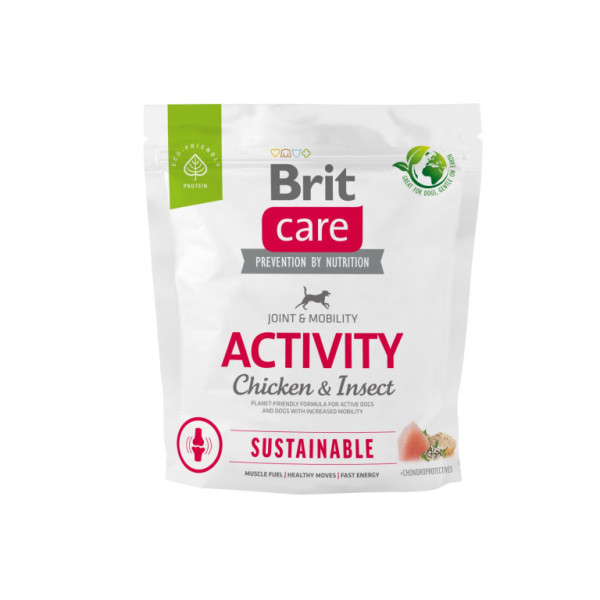 Brit Care Dog Sustainable Activity - kurczak i owady, 1kg