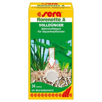 Sera nawóz do roślin wodnych Florenette A 24tbl.