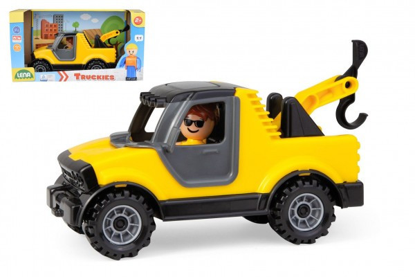 Auto Truckies laweta/holownik plastikowy 22cm z figurką w pudełku 24m+