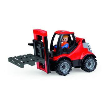 Wózek widłowy Auto Truckies z paletą plastikową 22cm z figurką w pudełku 24m+