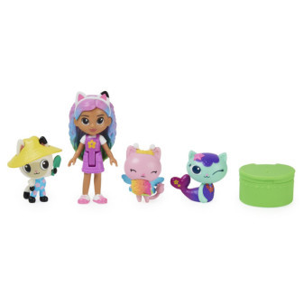 GABBY'S DOLLHOUSE RAINBOW GABBY z kotami
