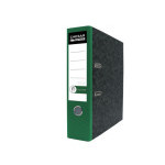 Segregator dźwigniowy wykonawczy A4, 8 cm, rado, grzbiet zielony, marmur 104480