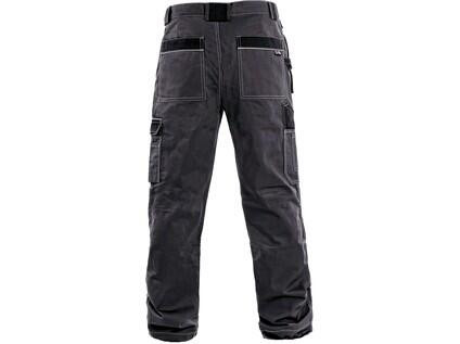 Spodnie CXS ORION TEODOR, wersja skrócona, męskie, szaro-czarne, rozm. 56