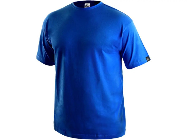 T-shirt CXS DANIEL, krótki rękaw, średni niebieski