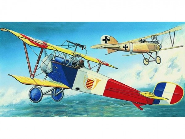 Model Nieuport 11/16 Bebe 12,9x16,2cm w pudełku 31x13,5x3,5cm