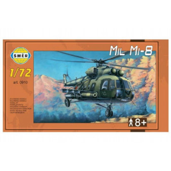 Model Mil Mi-8 1:72 25,5x29,5 cm w pudełku 34x19x6cm