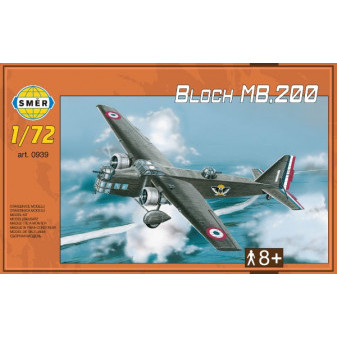 Model Bloch MB.200 31,2x22,3cm w pudełku 35x22x5cm