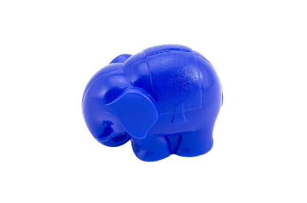 Kasa fiskalna Słoń plastikowy 13cm 2 kolory 12m+