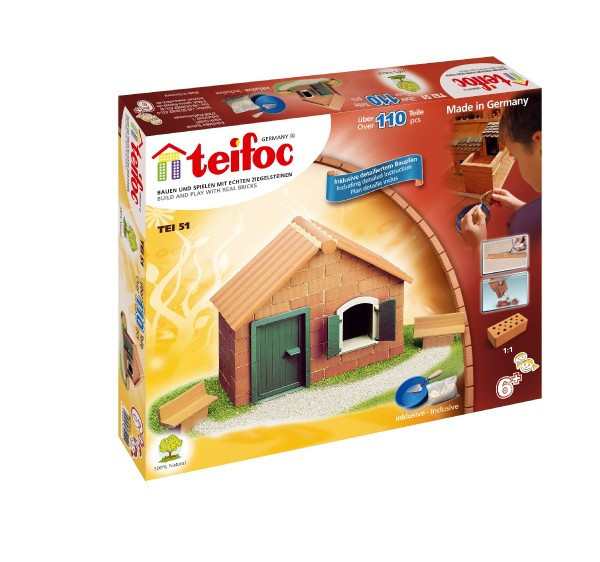 Zestaw konstrukcyjny Teifoc House Daniel 35x29x4,5cm