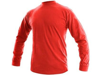 T-shirt CXS PETR, długi rękaw, czerwony