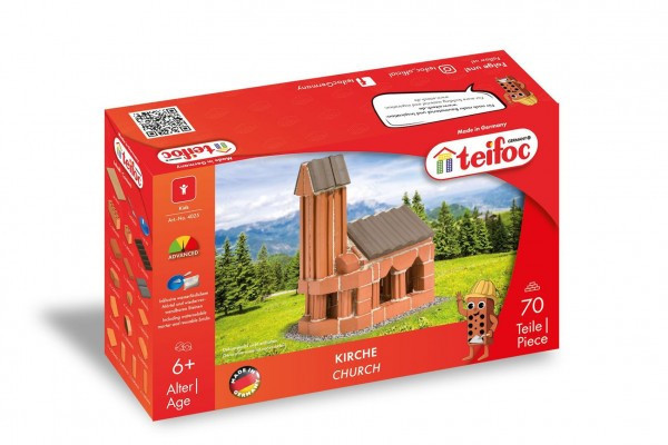 Zestaw konstrukcyjny Kościół Teifoc II 29x18x8cm