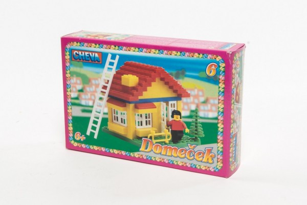 Zestaw konstrukcyjny Cheva 6 Dom plastikowy 22,5x15x5cm