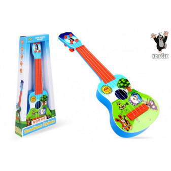 Gitara Krtek plastik 40cm w pudełku 19x41x5,5cm