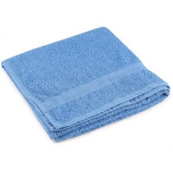 Ręcznik frotte, 50 x 100 cm, średni niebieski