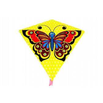 Smok latający motyl plastik 68x73cm w torbie