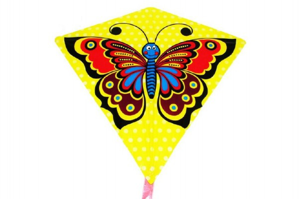 Smok latający motyl plastik 68x73cm w torbie