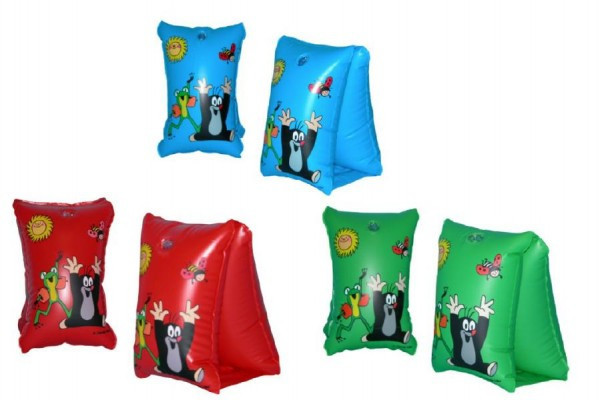 Rękawiczki Krtek dmuchane 30x15cm niebieskie w worku 6-12 lat