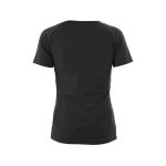 T-shirt CXS ELLA, damski, krótki rękaw, czarny, rozmiar 2XL