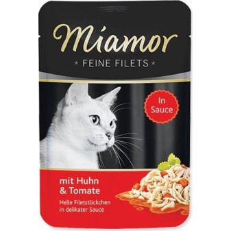 Pocket MIAMOR Feine Filets Kurczak + Pomidor W Sosie 100g