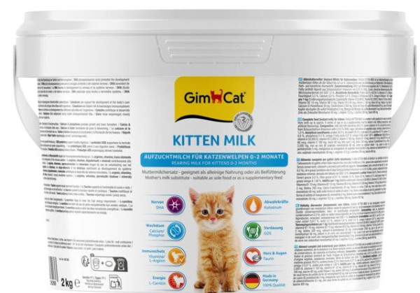 GimCat mleko w proszku dla kociąt 2kg