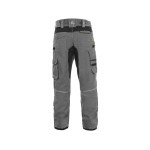 Spodnie CXS STRETCH, męskie, szaro-czarne, rozmiar 58