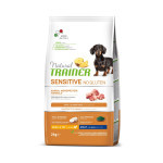 TRAINER Natural Sensitive Bez glutenu Adult Mini wieprzowina 2kg