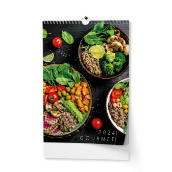 Kalendarz ścienny - Gourmet - A3
