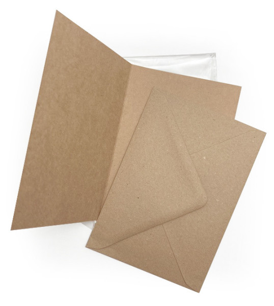 Kartka BeBechy - papier makulaturowy - Na zdrowie
