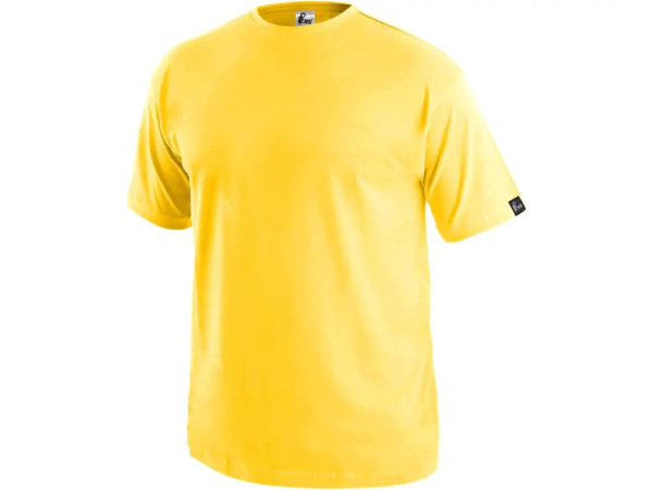 T-shirt CXS DANIEL, krótki rękaw, żółty, rozmiar S
