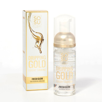 Pianka do usuwania opalenizny Dripping Gold Fresh Glow Tan, 150ml