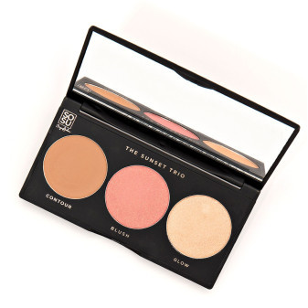 SOSU Cosmetics Paleta do twarzy Sunset Trio, 6,78g (3x2,26g)