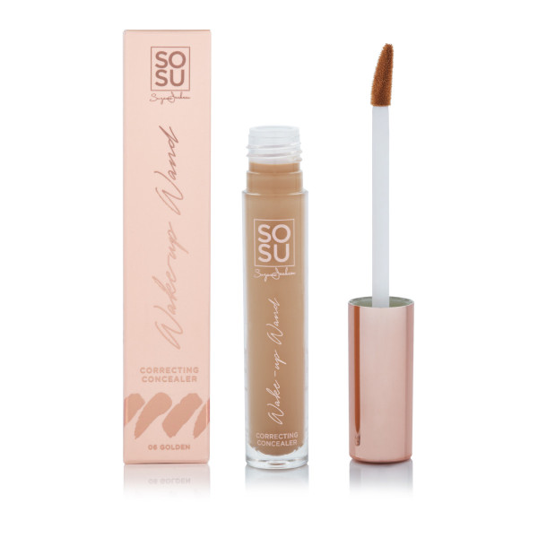 SOSU Cosmetics Wake-Up Want Korektor 06 Złoty, 4ml
