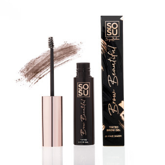 SOSU Cosmetics Brow Beautiful Żel do brwi 01 Jasno ciepły, 5ml