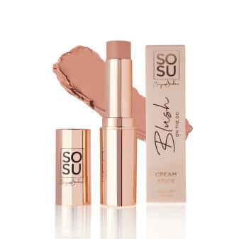 SOSU Cosmetics Róż w podróży Róż w sztyfcie Brzoskwiniowy, 7g