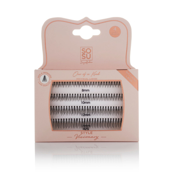 SOSU Cosmetics Jedyna w swoim rodzaju wizjonerska Sztuczne rzęsy 8-14mm