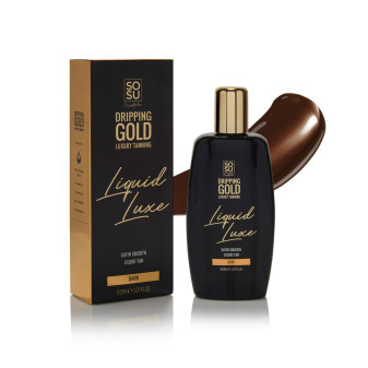 Dripping Gold Liquid Luxe Samoopalająca woda ciemna, 150ml