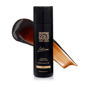 Dripping Gold Tanning Lotion Samoopalacz w kremie średni, 200ml