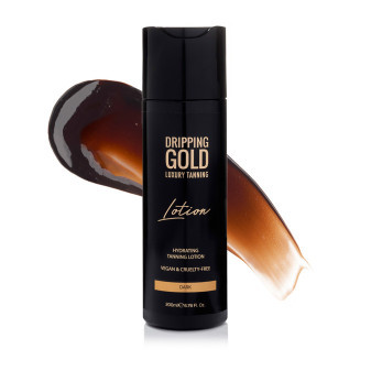 Dripping Gold Tanning Lotion Samoopalacz w kremie ciemny, 200ml