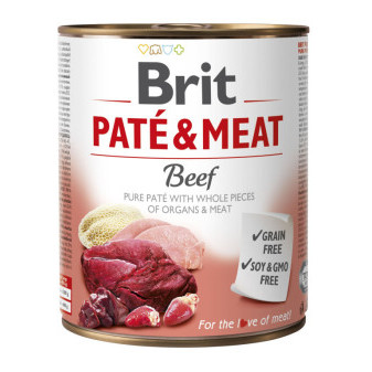 Pasztet Brit & Mięso Wołowina w puszce 800 g