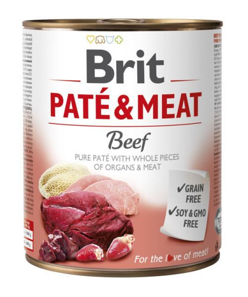 Pasztet Brit & Mięso Wołowina w puszce 800 g