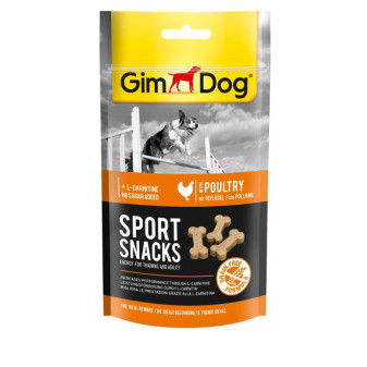 GIMDOG Sportsnacks drób 60g