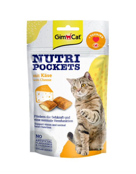 GimCat Nutri Pockets z serem 60 g