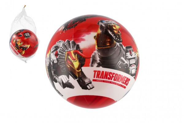Piłka Transformers napompowana w siatce o średnicy 23 cm