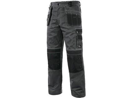 Spodnie CXS ORION TEODOR PLUS, męskie, szaro-czarne, rozmiar 58